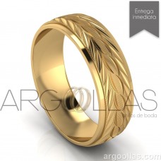 Argolla Confort  Maciza  14 k oro 6mm  (oro,oro blanco,oro rosado) MOD: AO-168